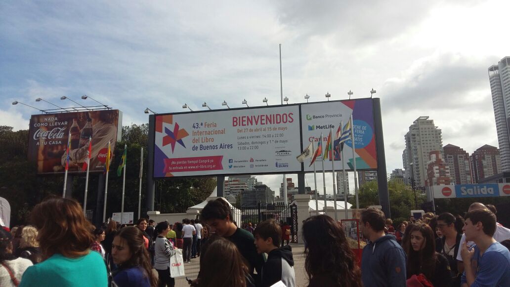 El viaje a la feria del libro fue un éxito