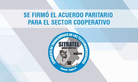 Se firmó el Acuerdo Paritario para el Sector Cooperativo