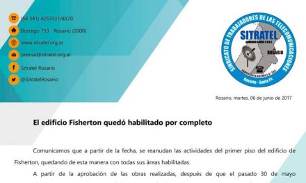 El edificio Fisherton quedó habilitado por completo