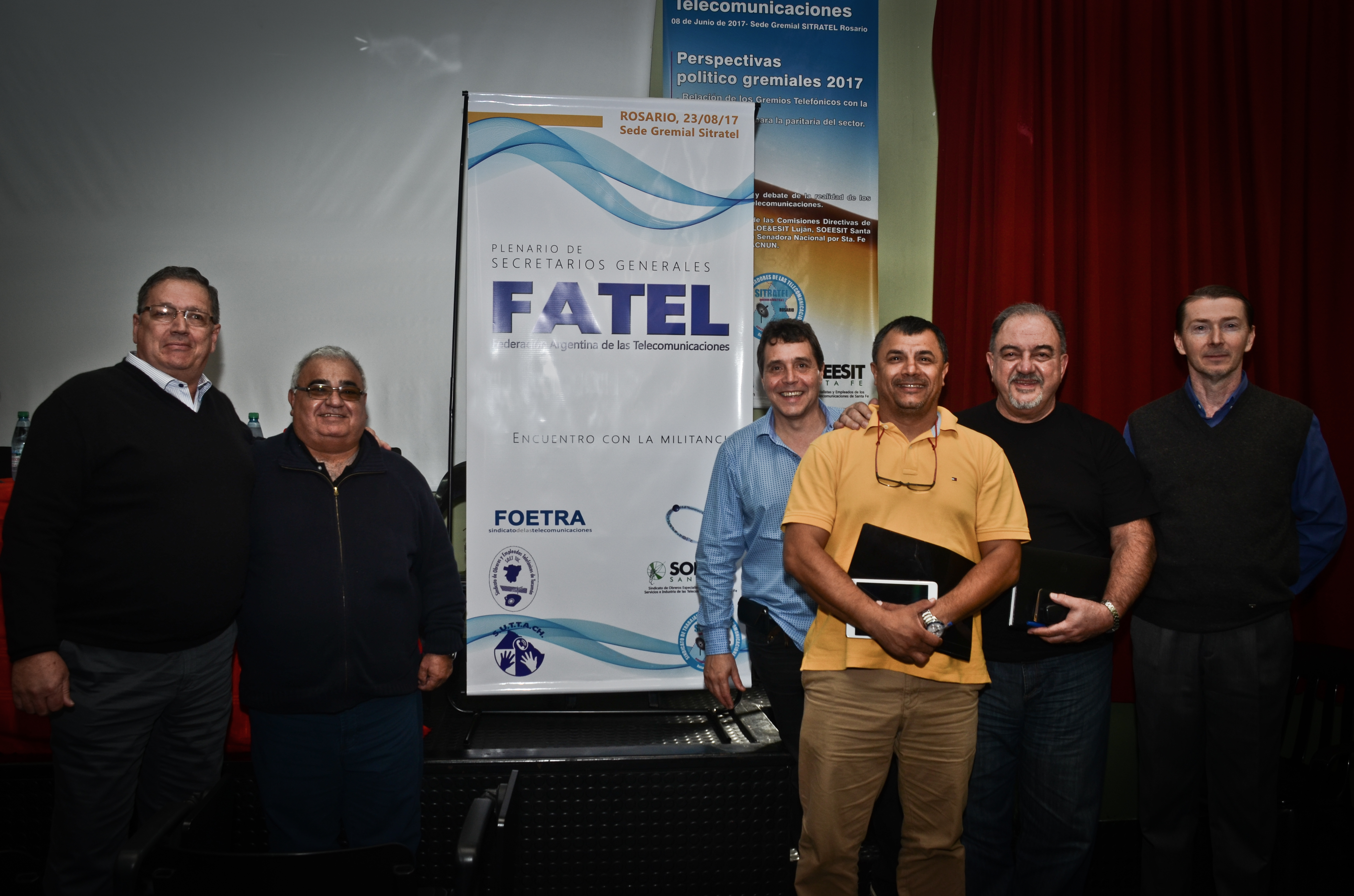 Sesionó el Plenario de Secretarios Generales de Fatel en Nuestro Sindicato