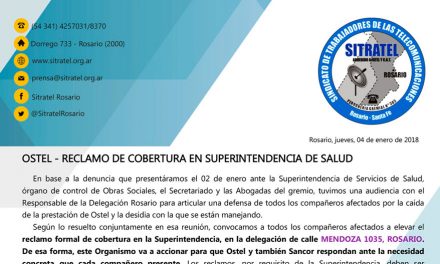 OSTEL – Reclamo de Cobertura en Superintendencia de Salud