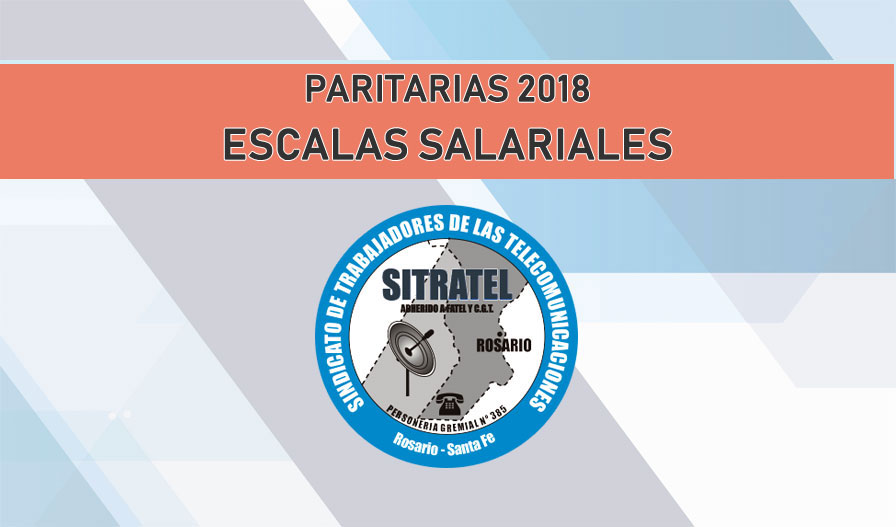 ESCALAS SALARIALES 2018