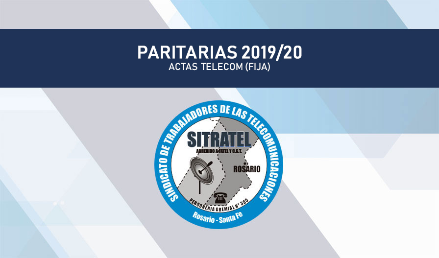 Paritaria 2019/20 – Actas Telecom (Básica)