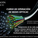 CURSO ON LINE: OPERACIÓN DE REDES ÓPTICAS