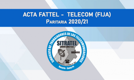 PARITARIA 20/21: Acta FATTEL- TELECOM (FIJA)