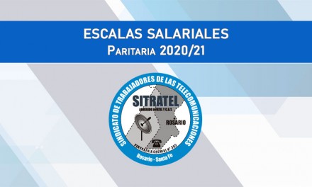 PARITARIA 2020/21 – ESCALAS SALARIALES