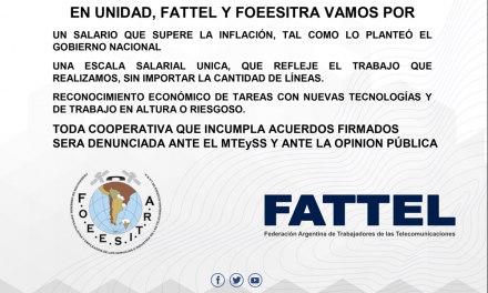 Comunicado FATTEL – FOEESITRA: A todos los trabajadores de cooperativas