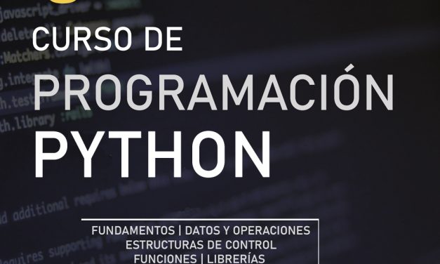 NUEVO CURSO: PROGRAMACIÓN PYTHON