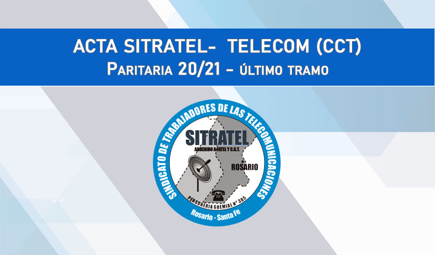 PARITARIAS 20-21 último tramo – ACTAS TELECOM (CCT)