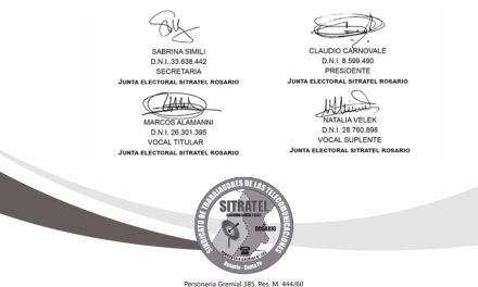 Junta Electoral: Resolución nº 5, CONVOCATORIA A ELECCIONES GENERALES DE AFILIADOS